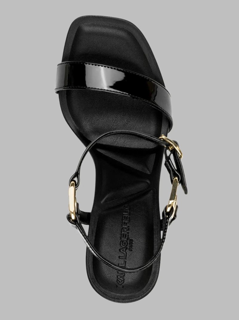 SANDALIAS DE TACON CON TIRA AL TOBILLO - 3