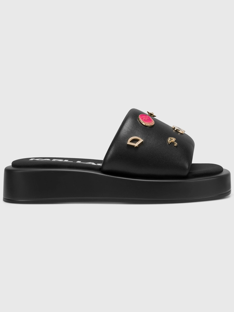 SANDALIAS OPAL MACARON CON APLIQUES METALICOS - 5
