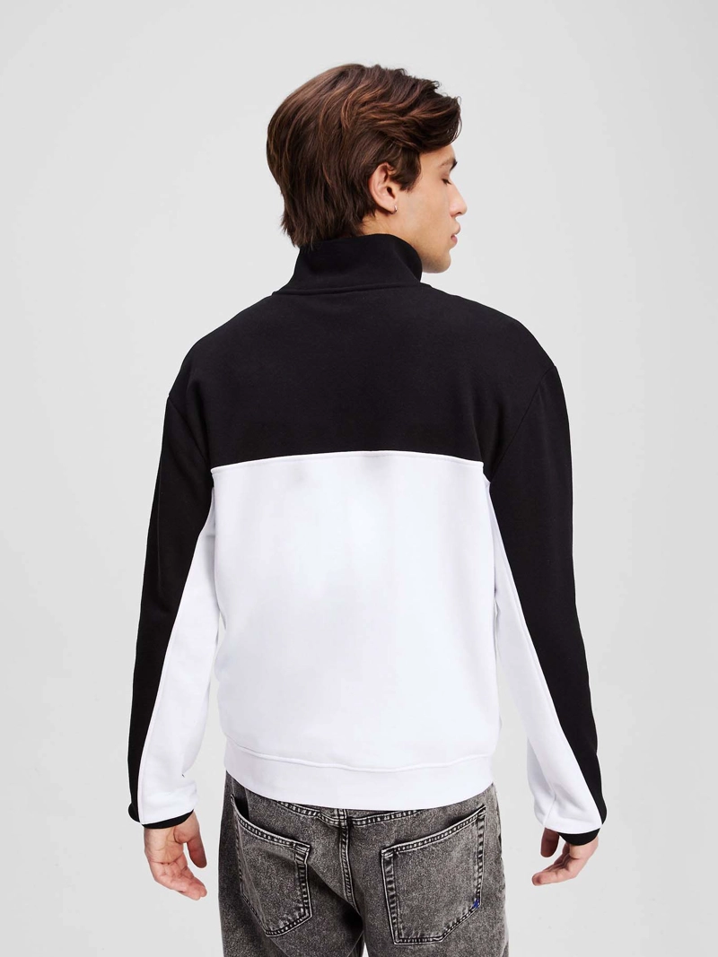 POLERON COLOUR BLOCK CON CREMALLERA - 3