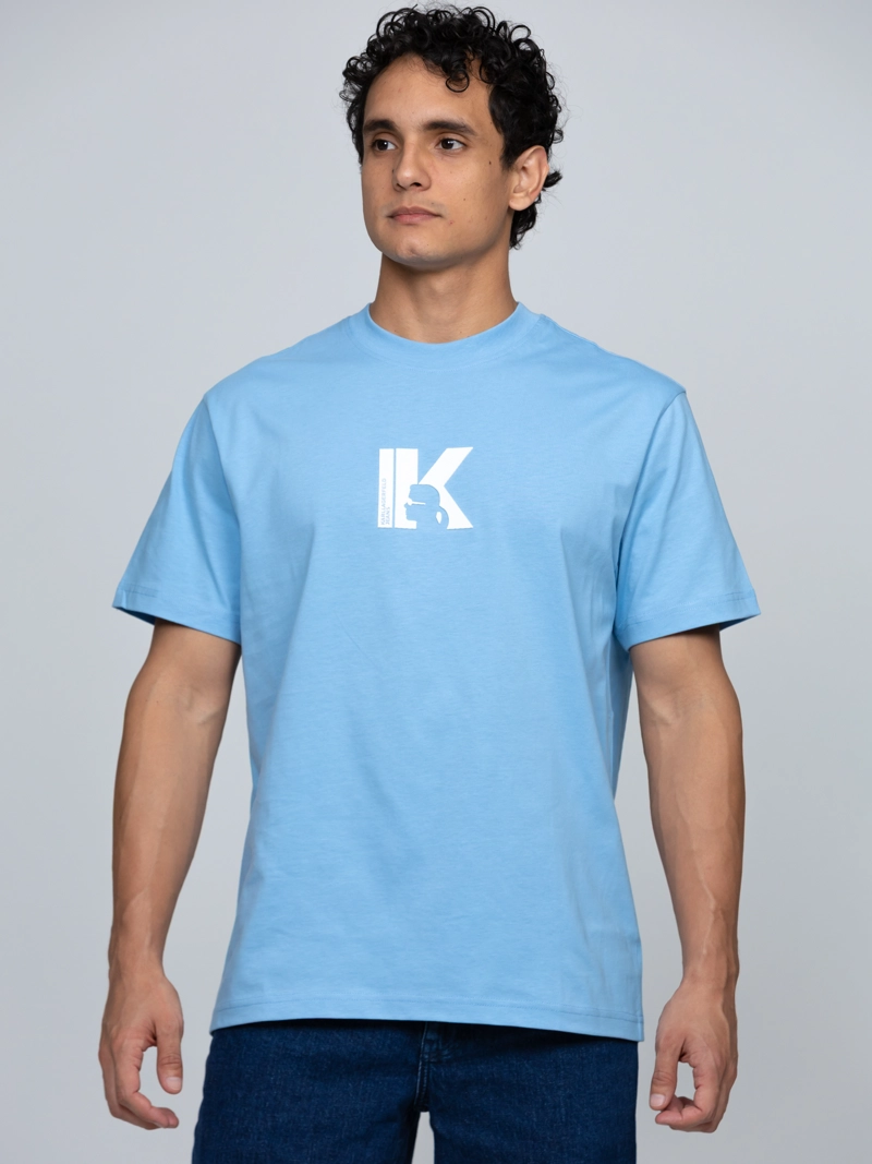 POLERA CON GRAFICO ESTAMPADO K - 1