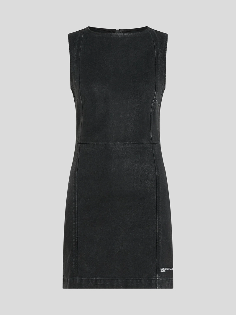 VESTIDO REVESTIDO EN DENIM - 5