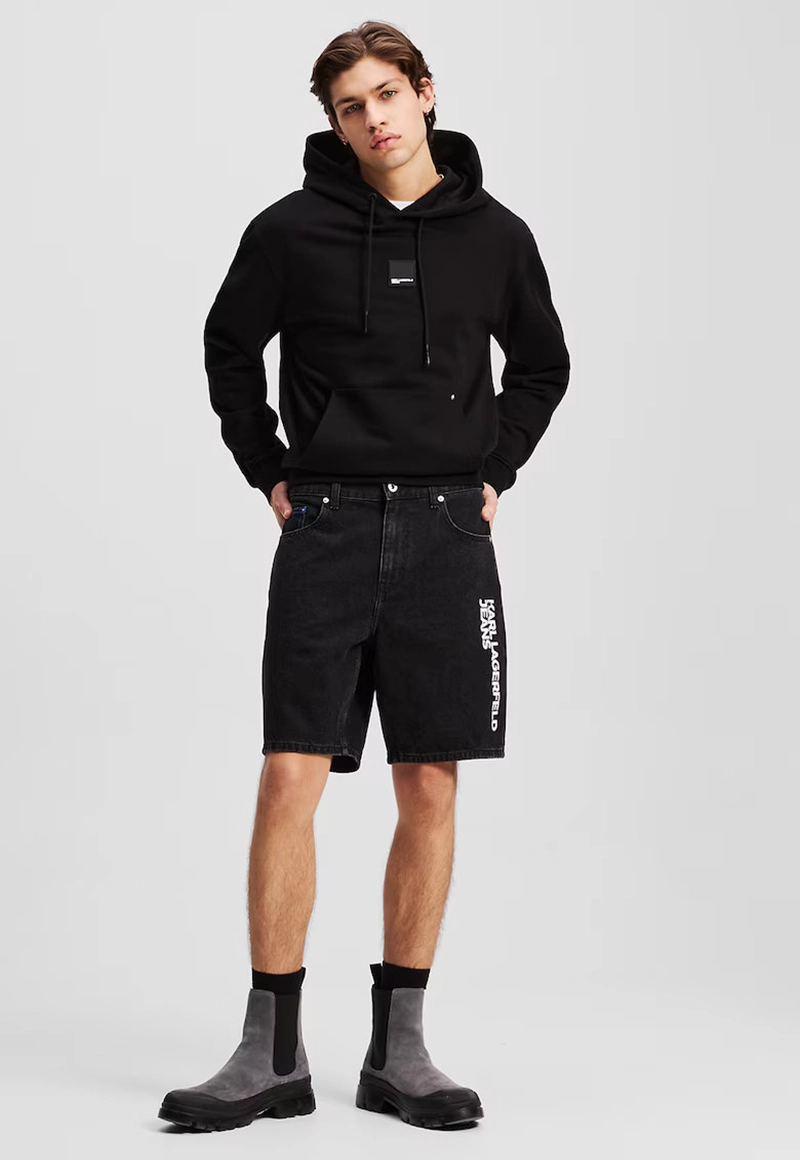 SHORT RELAXED DENIM - 1