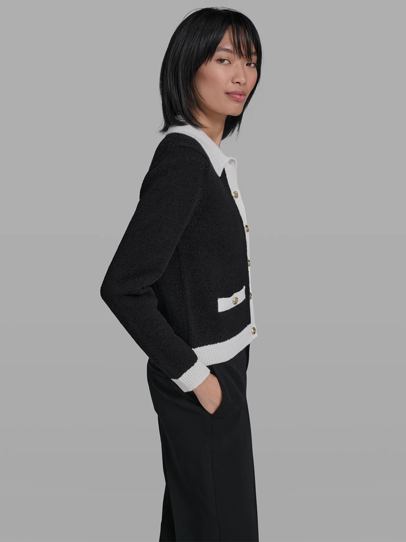 SWEATER CON CIERRE DE BOTONES - 4