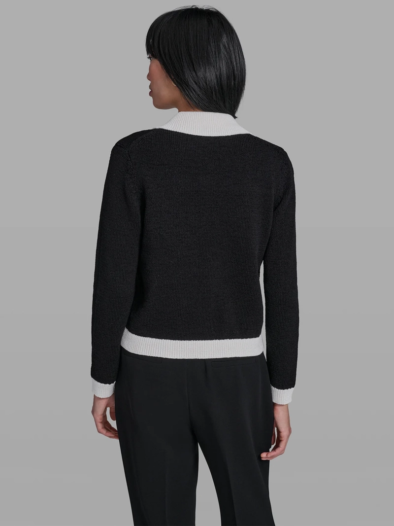 SWEATER CON CIERRE DE BOTONES - 5