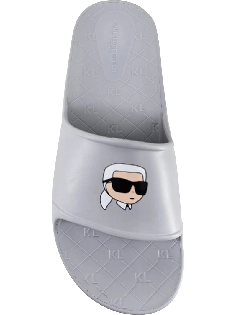 SANDALIAS EN EVA CON LOGO DE KARL - 4