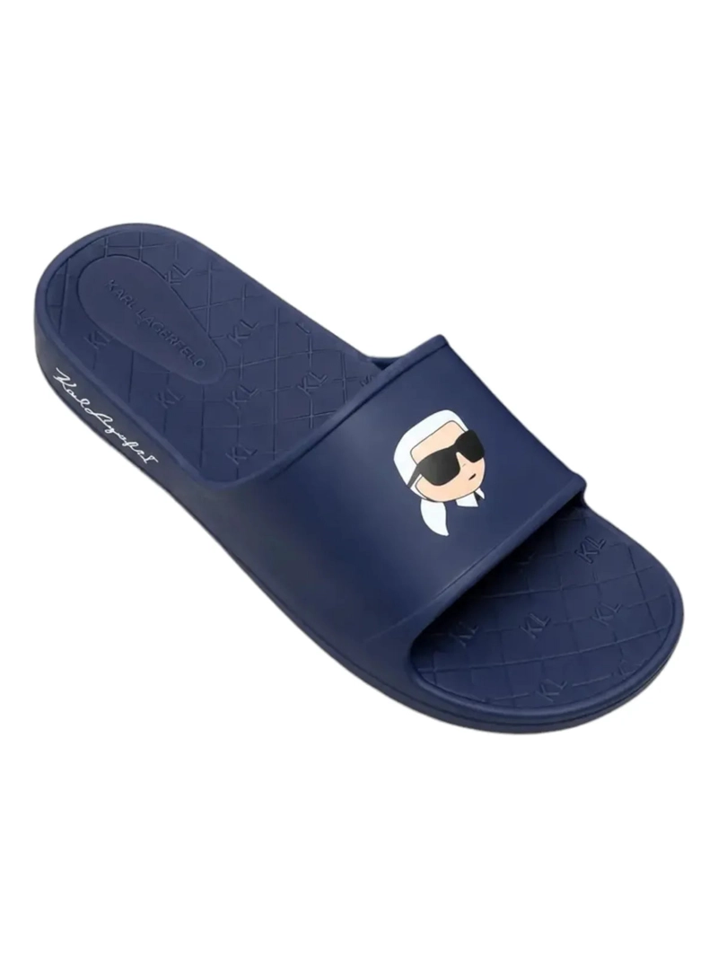 SANDALIAS EN EVA CON LOGO DE KARL - 2