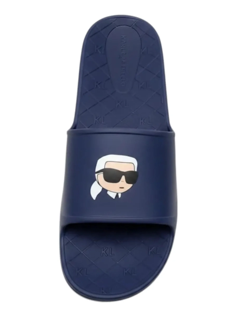 SANDALIAS EN EVA CON LOGO DE KARL - 3
