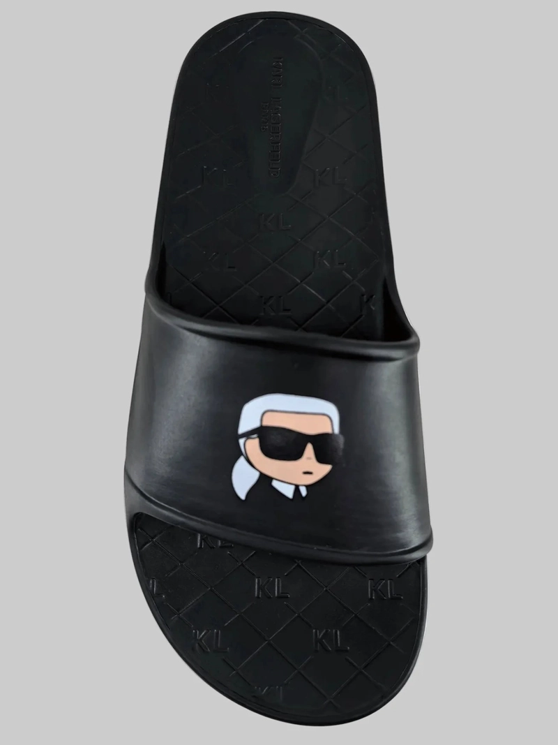 SANDALIAS EN EVA CON LOGO DE KARL - 1