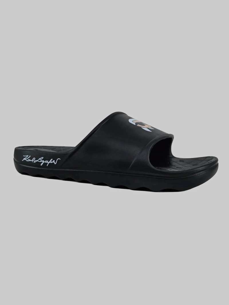 SANDALIAS EN EVA CON LOGO DE KARL - 2