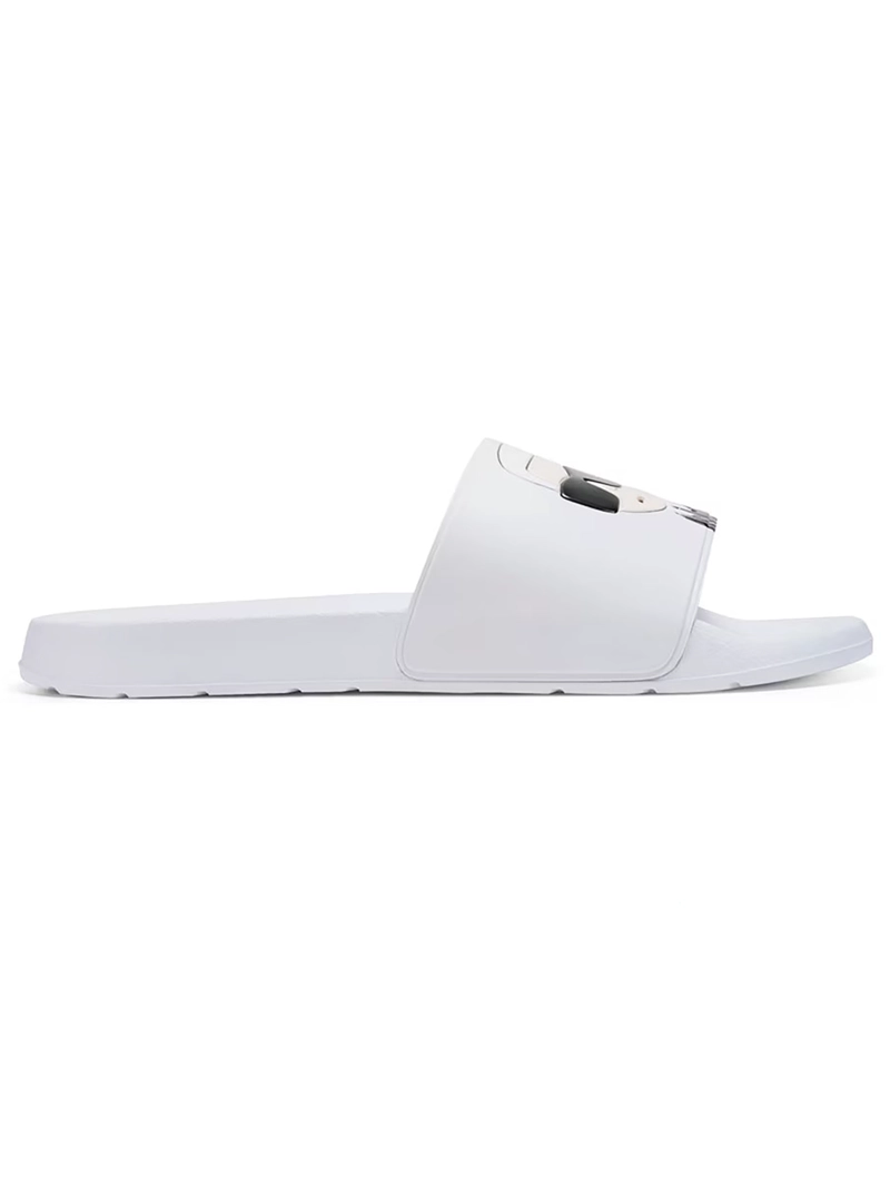 SANDALIAS SLIDE CON GRAFICO DE KARL - 2
