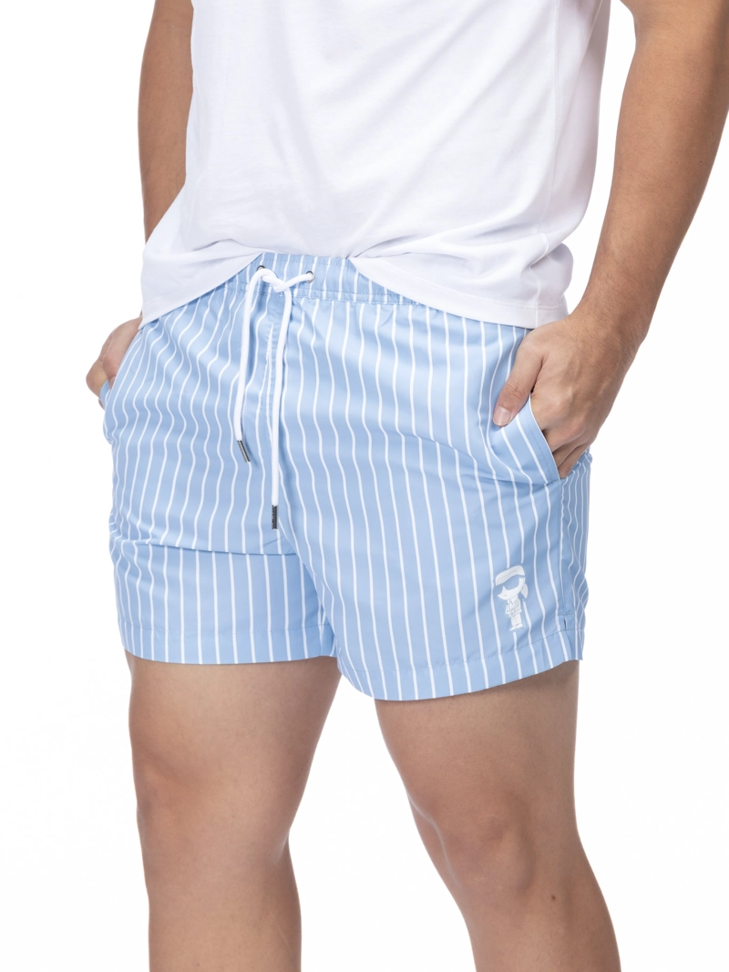 TRAJE DE BAÑO CON ESTAMPADO A RAYAS - 4