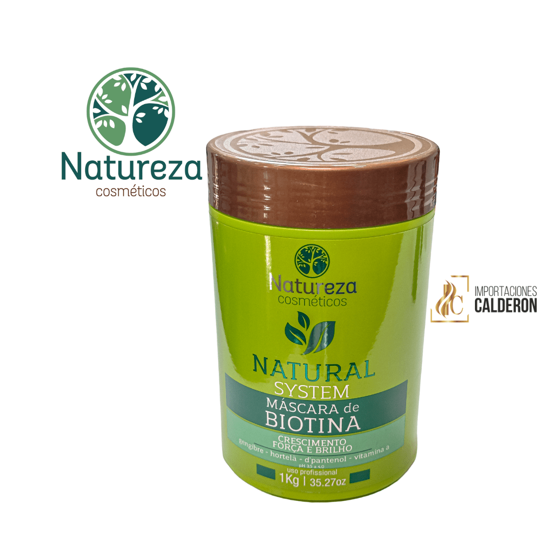 MASCARA DE BIOTINA 1000G - NATUREZA - 1