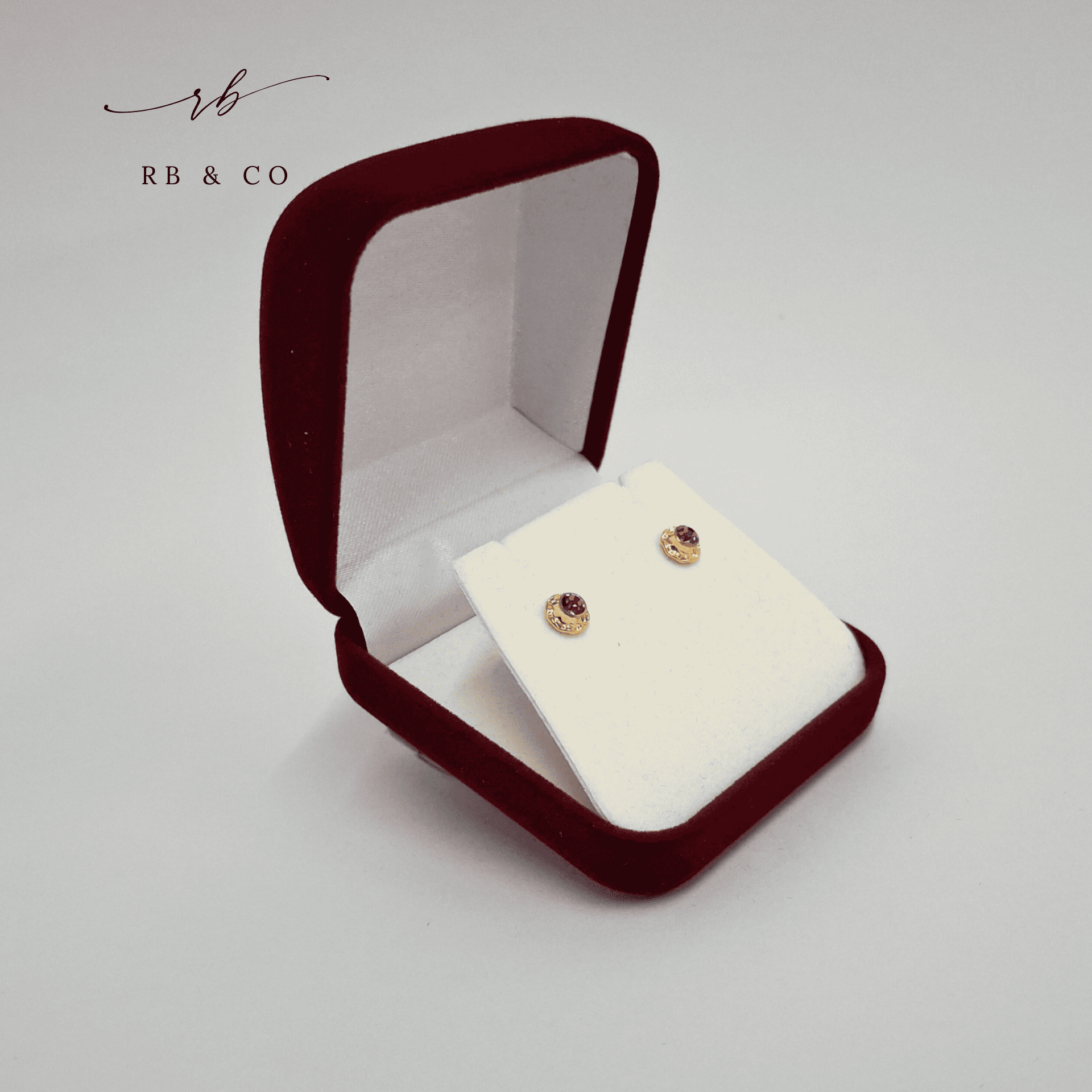Aros abridores para bebé y niña de oro 14k modelo piedra de circón blanco - 9