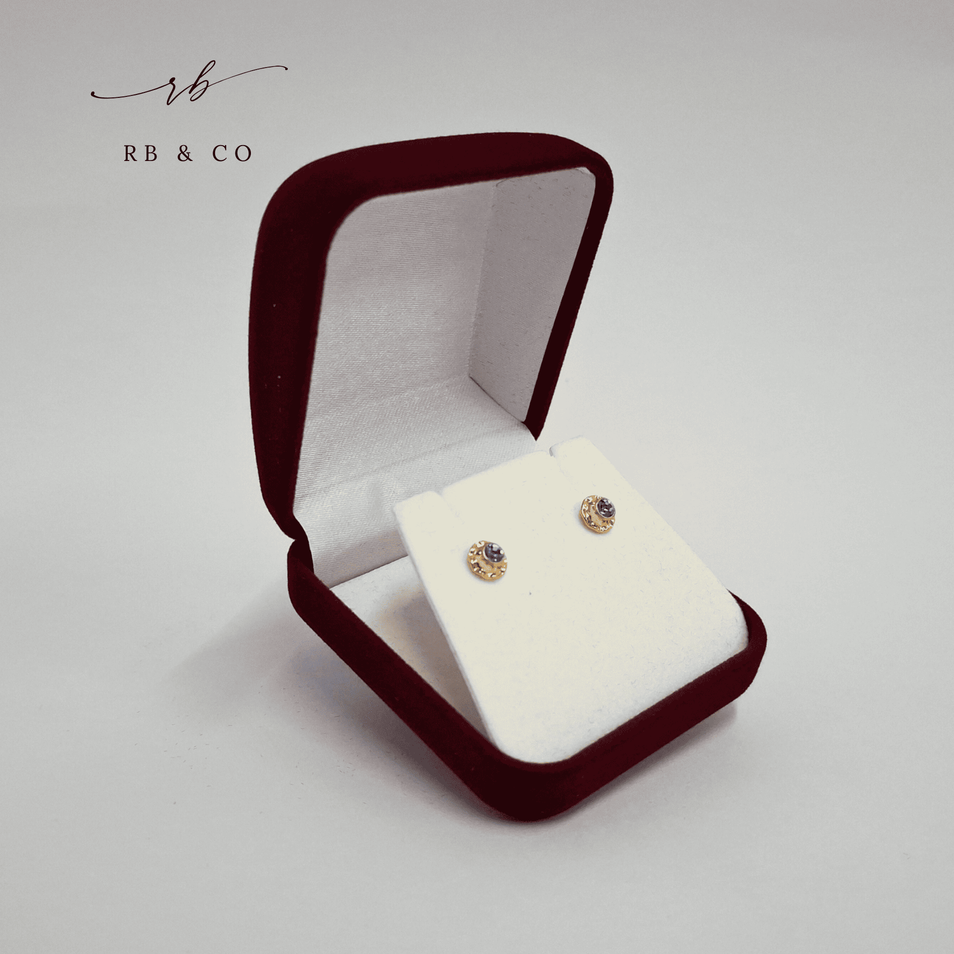 Aros abridores para bebé y niña de oro 14k modelo piedra de circón blanco - 10