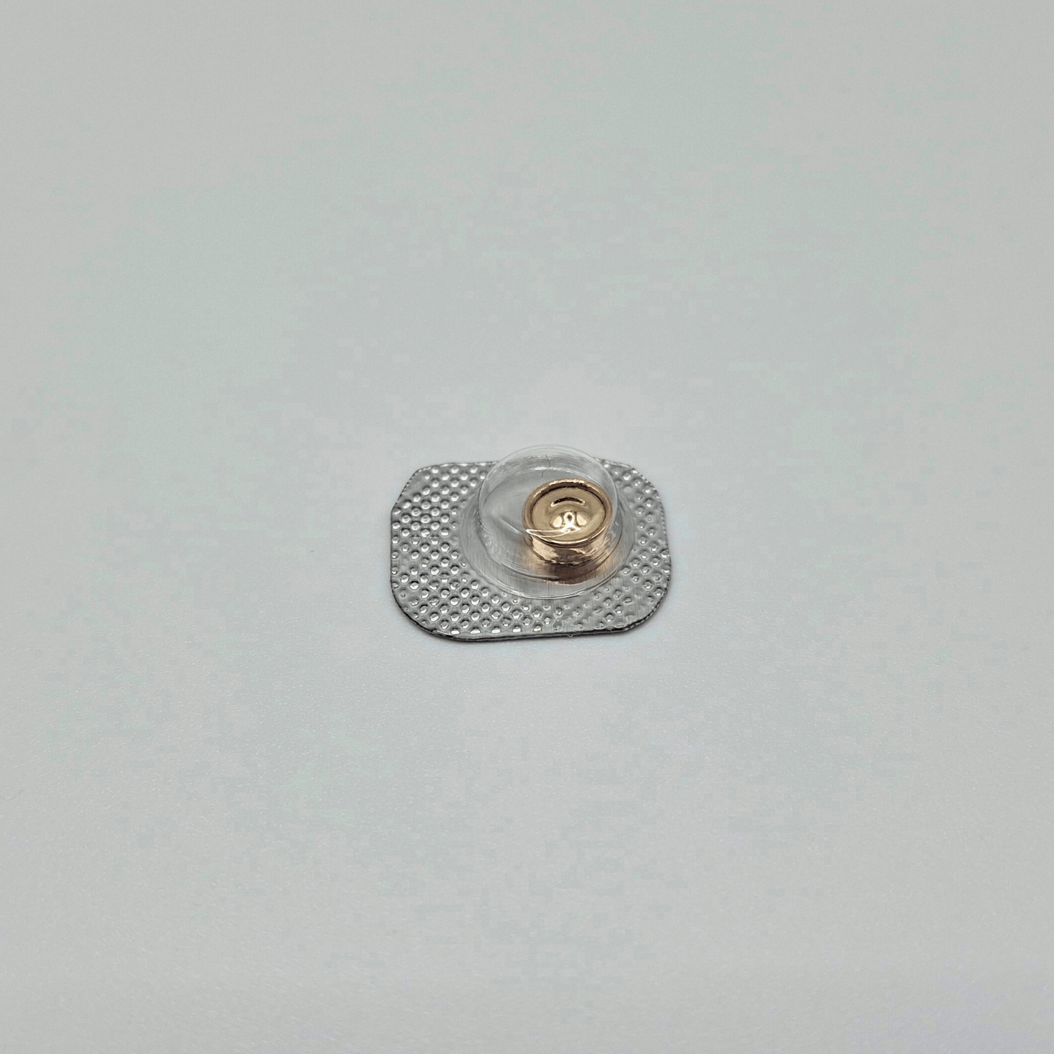 Tope (tornillo) aro abridor de bebé y niña para repuesto laminado en oro 18k - 3