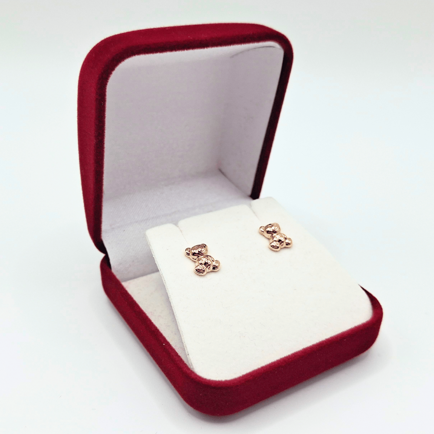 AROS ABRIDORES PARA BEBÉ  Y NIÑA DE ORO 14K MODELO OSO. - 4