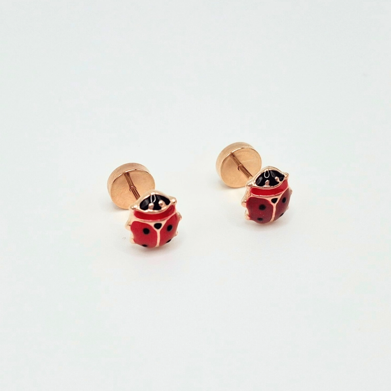 AROS ABRIDORES PARA BEBÉ  Y NIÑA DE ORO 14K MODELO CHINITAS. - 1