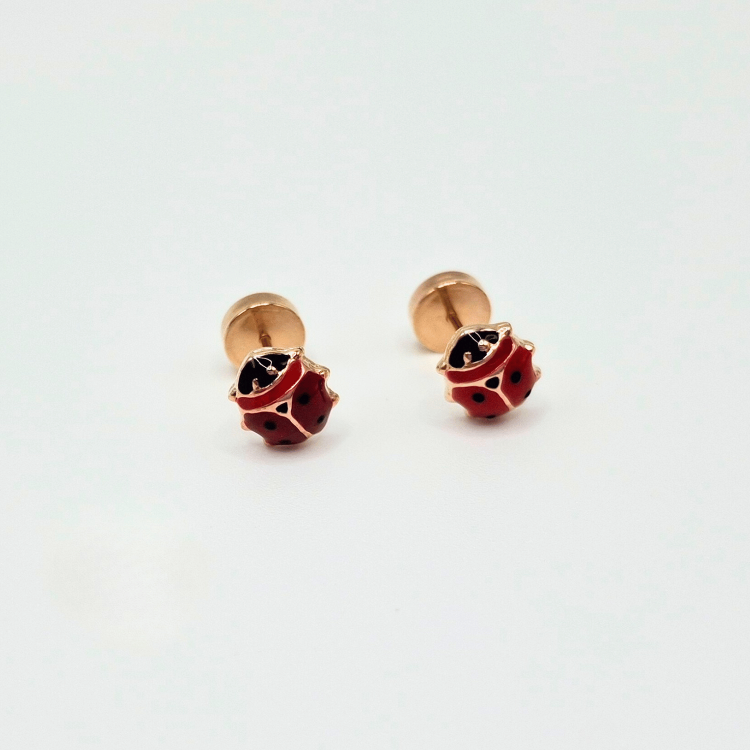 AROS ABRIDORES PARA BEBÉ  Y NIÑA DE ORO 14K MODELO CHINITAS. - 4