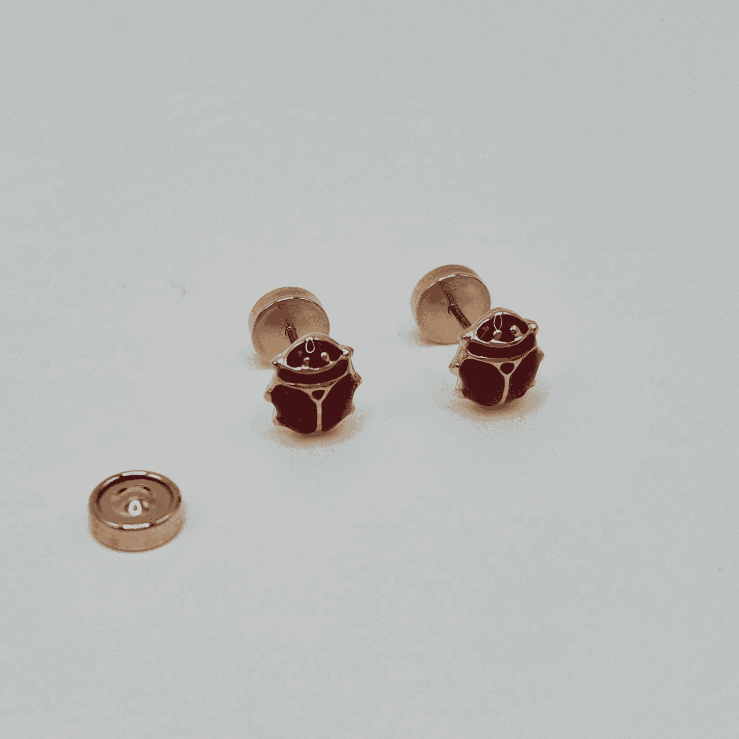 AROS ABRIDORES PARA BEBÉ  Y NIÑA DE ORO 14K MODELO CHINITAS. - 6