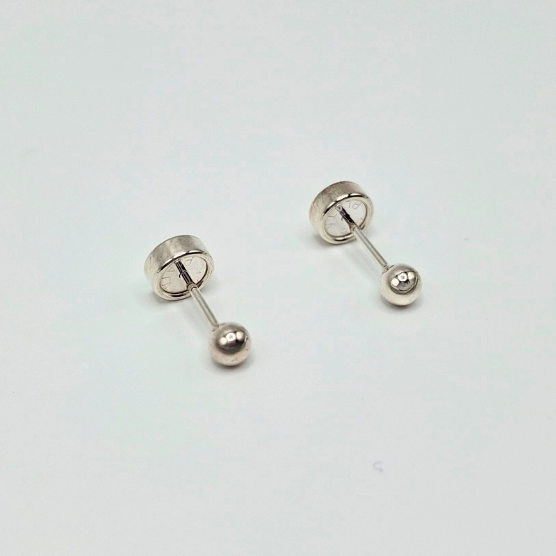 AROS ABRIDORES BOLITA DE PLATA 2MM - 2