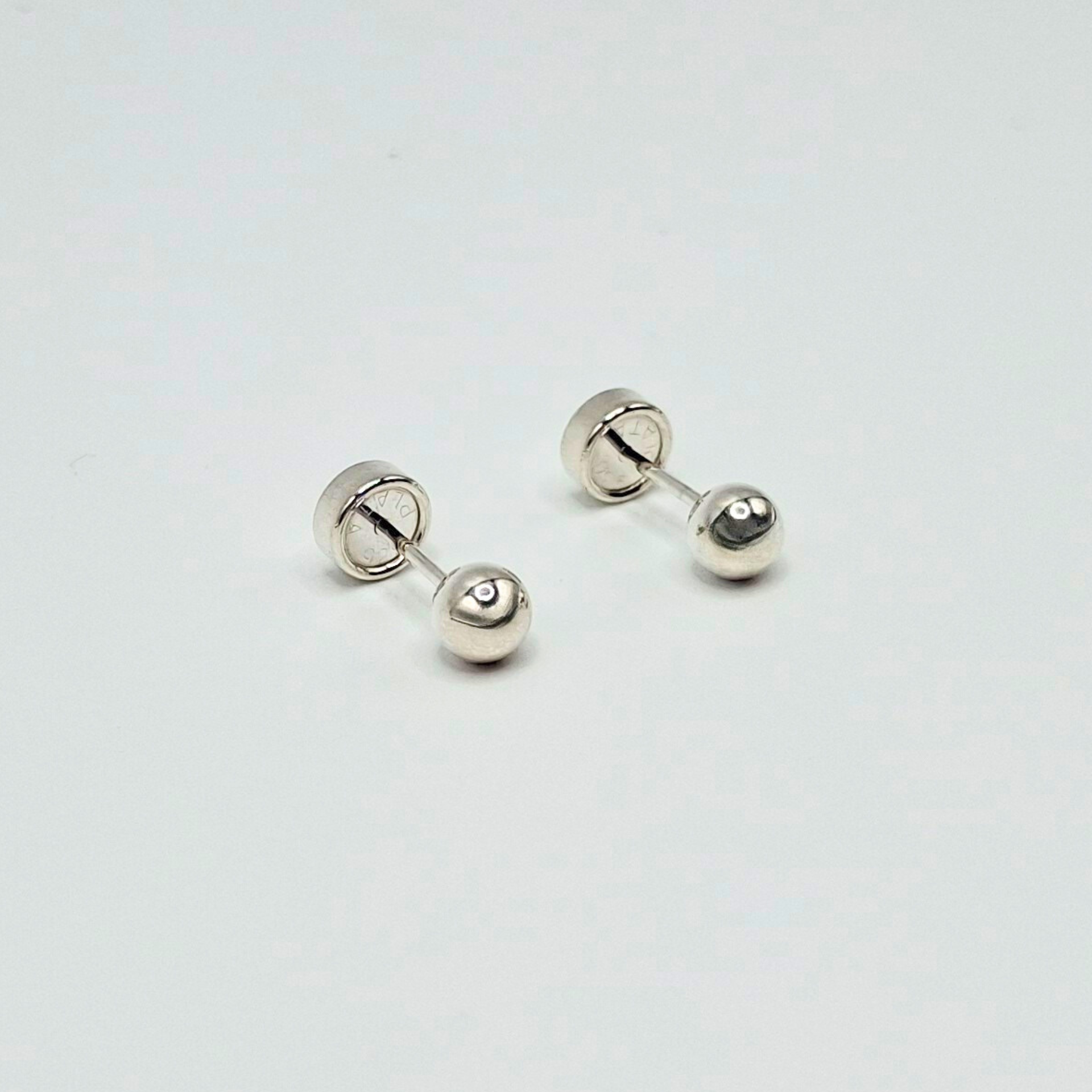 AROS ABRIDORES BOLITA DE PLATA 3MM - 2