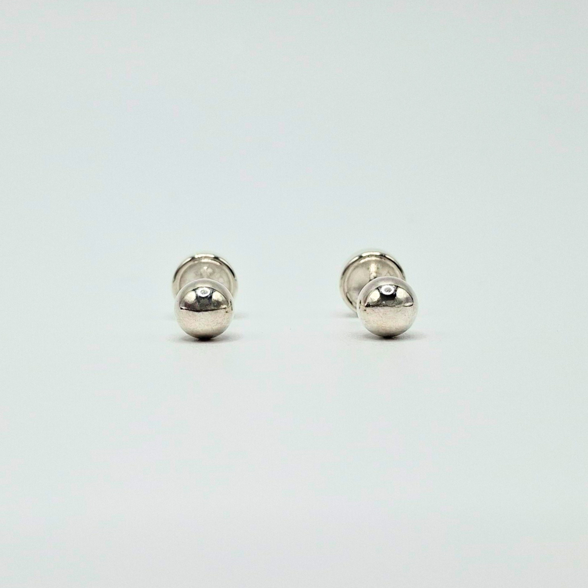 AROS ABRIDORES BOLITA DE PLATA 3MM - 3