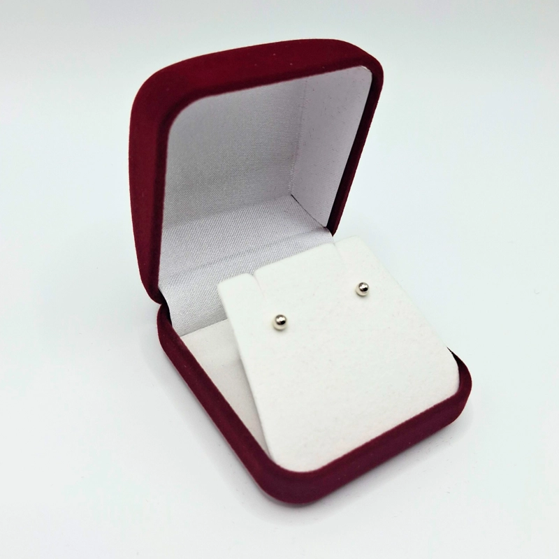 AROS ABRIDORES BOLITA DE PLATA 3MM - 4