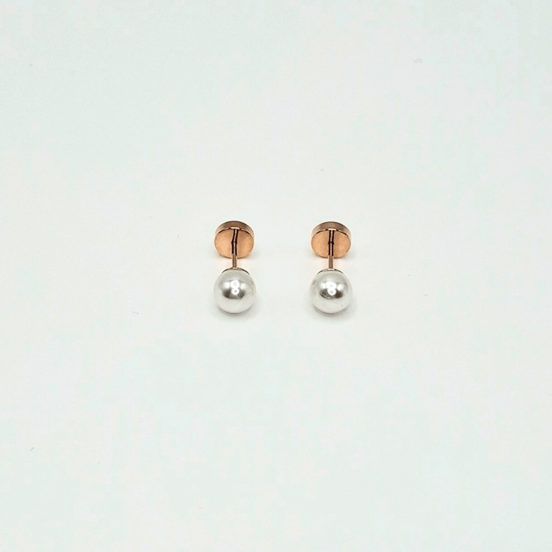 AROS ABRIDORES PARA BEBE   Y NIÑA LAMINADO EN ORO 20K MODELO PERLA - 2