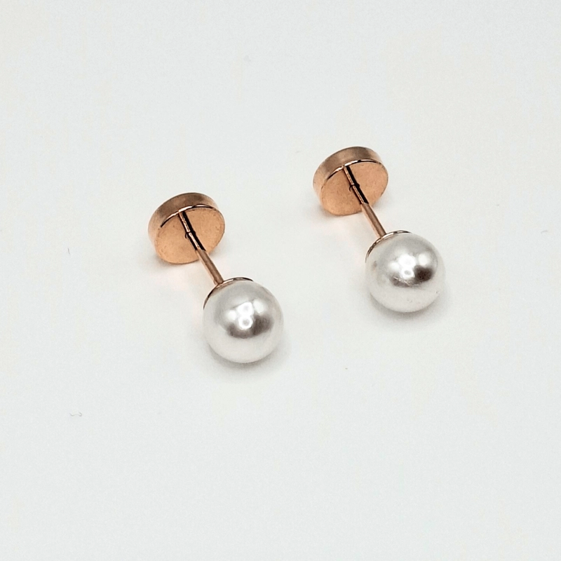 AROS ABRIDORES PARA BEBE   Y NIÑA LAMINADO EN ORO 20K MODELO PERLA - 3