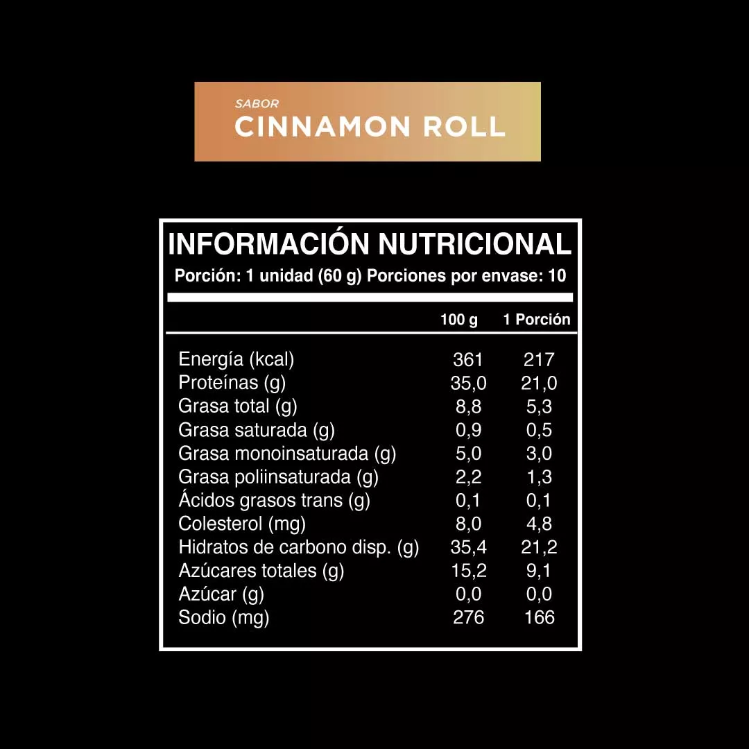 WILD PROTEIN PRO CINNAMON ROLL 10 UNIDADES - 2