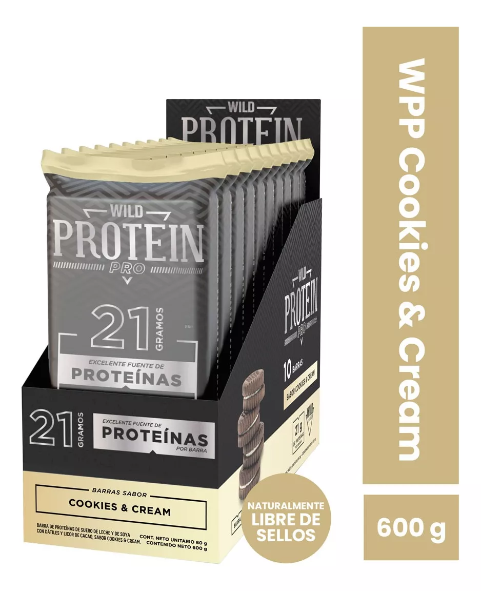 WILD PROTEIN PRO CHEESECAKE FRUTOS EN COLOR ROJOS 10 UNIDADES - 1