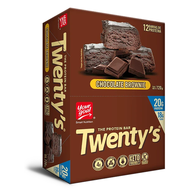 YOURGOAL TWENTY CHOCOLATE FUDGE 12 UNIDADES - 1