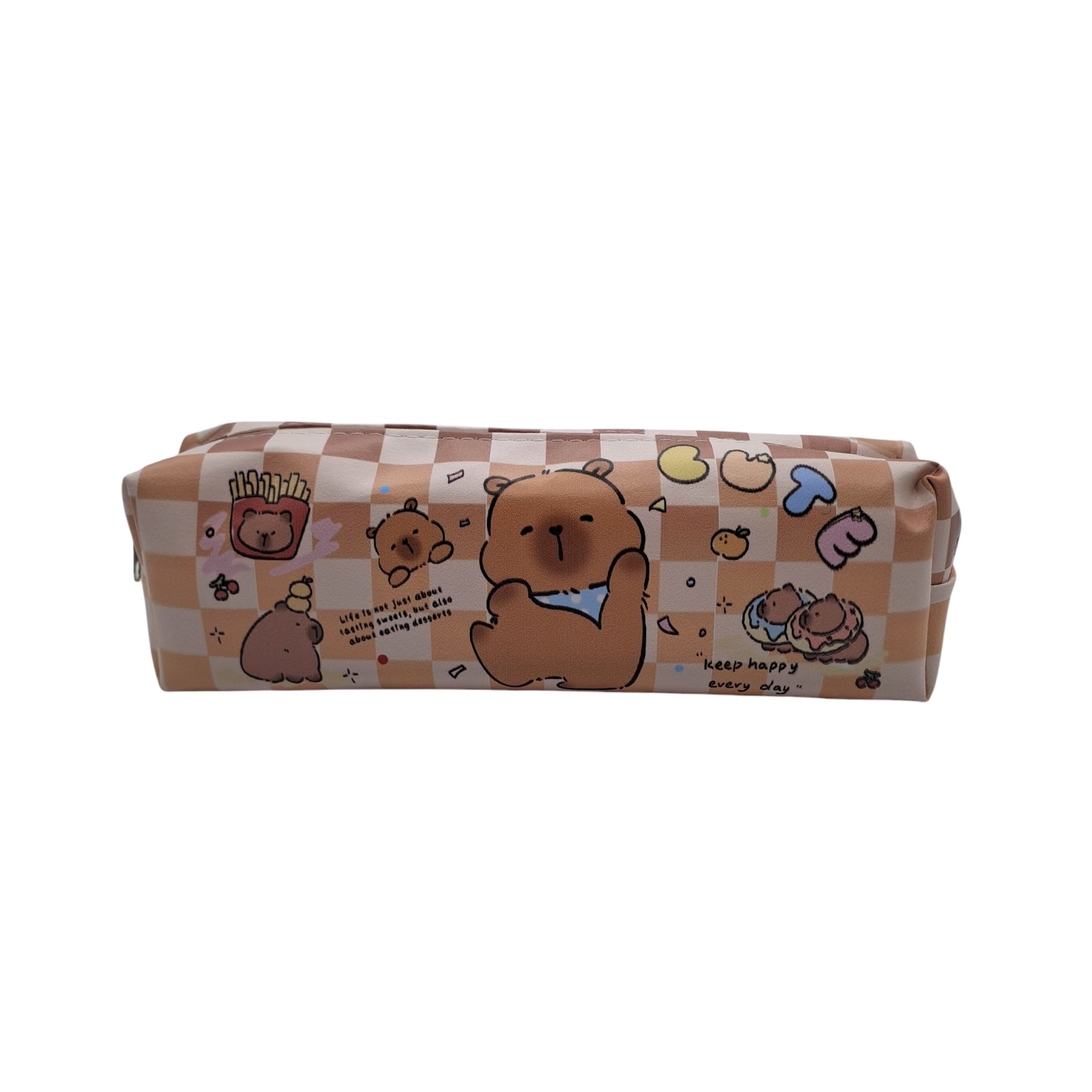 ESTUCHE PARA LAPICES RECTANGULAR DISEÑO CAPIBARA #2 - 1
