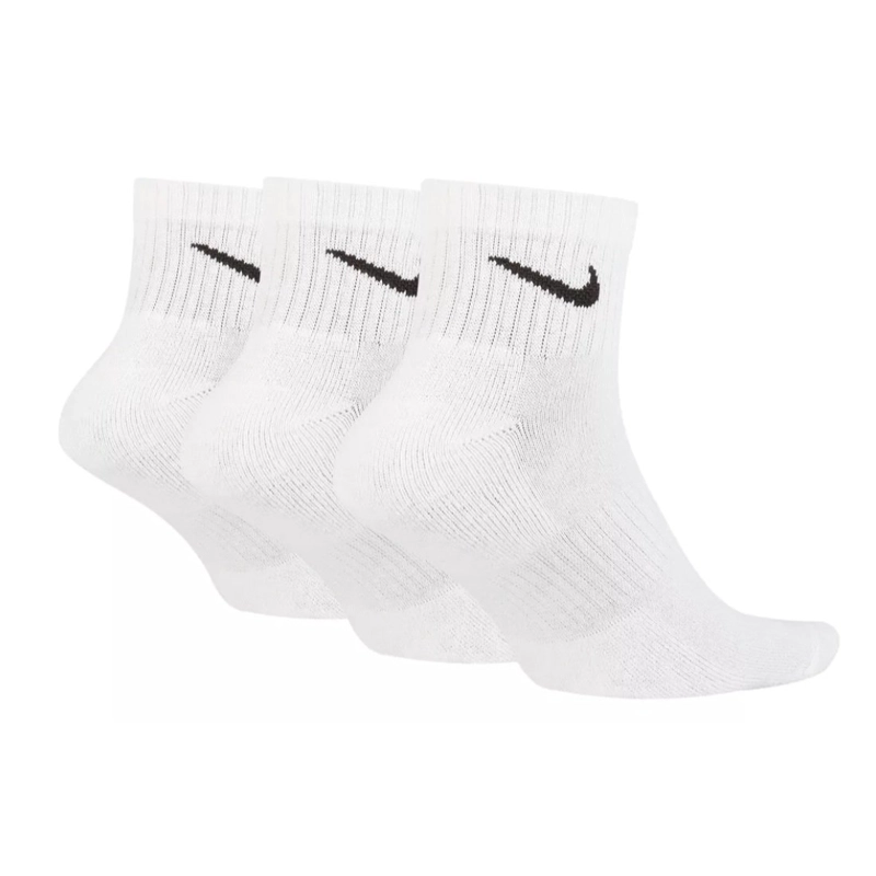 CALCETINES X3 NIKE EVERYDAY CUSHIONED TRAINING COLOR BLANCO - 2