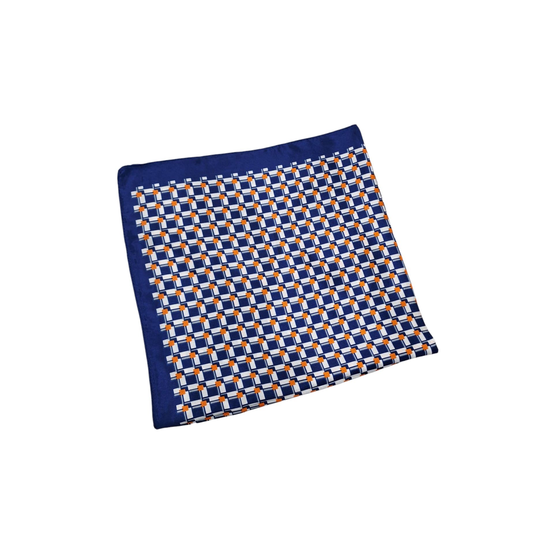 PAÑUELO SATINADO MUJER DISEÑO GEOMÉTRICO 60 X 60 CMS - 2