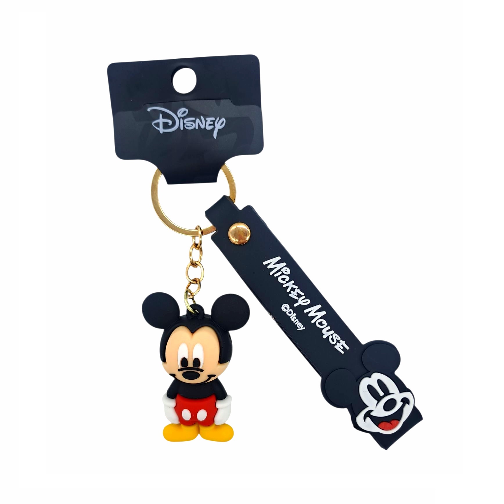 LLAVERO DE SILICONA COLGANTE DISNEY MICKEY MOUSE - 1