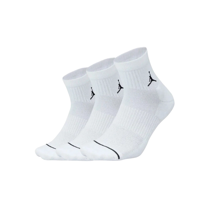 CALCETINES PACK X3 JORDAN DRI-FIT COLOR BLANCO - 1