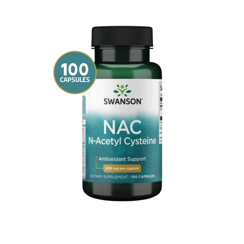 SW854 N-ACETYL CYSTEINE 600 MG 100 CAPS - 2