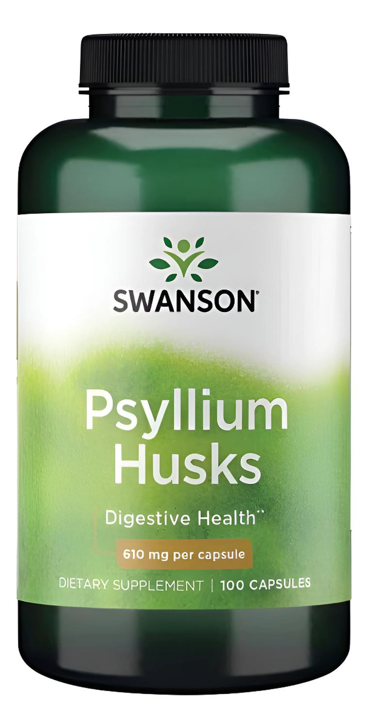 SW802 PSYLLIUM HUSKS 610 MG 100 CAPS - 1