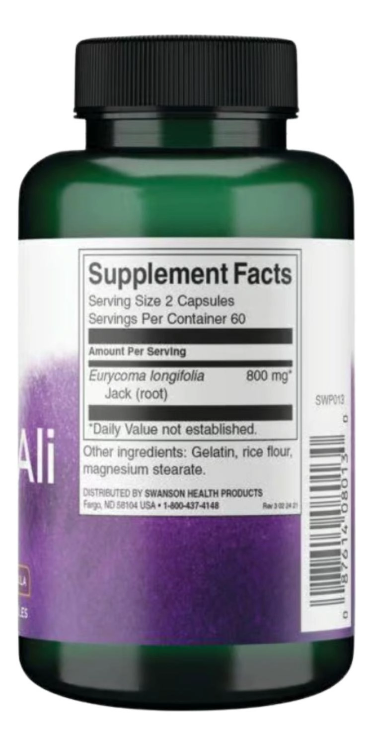 SWANSON PASSION TONGKAT ALI 400MG 120 CAPS SWANSON PASSION TONGKAT ALI 400MG 120 CAPS - 2