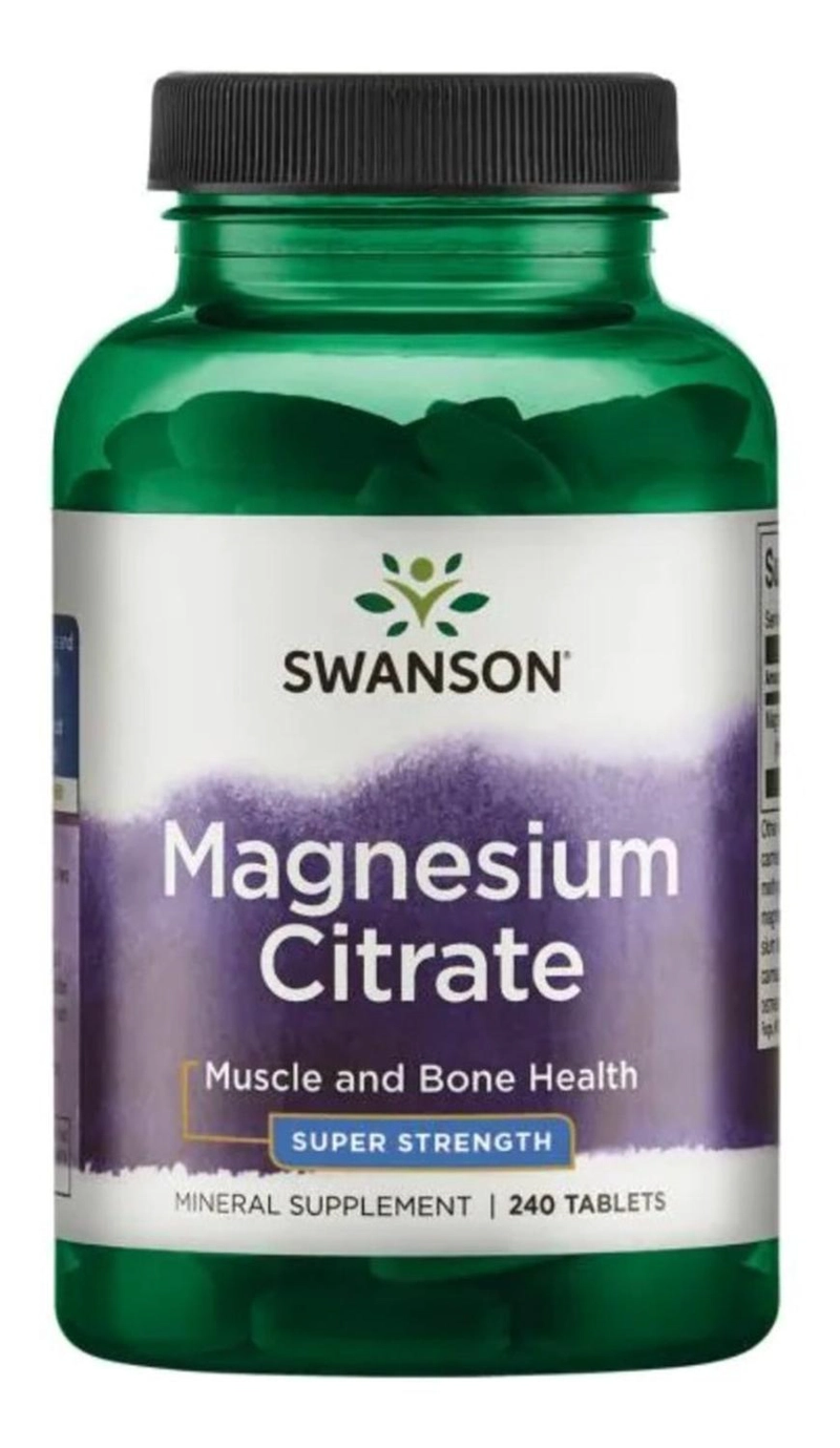 SWU1082 MAGNESIUM CITRATE - SUPER STRENGTH 112.5 MG 240 TABS - 1