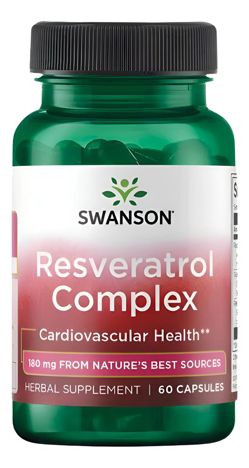 SWU248 RESVERATROL COMPLEX 180 MG 60 CAPS - 1