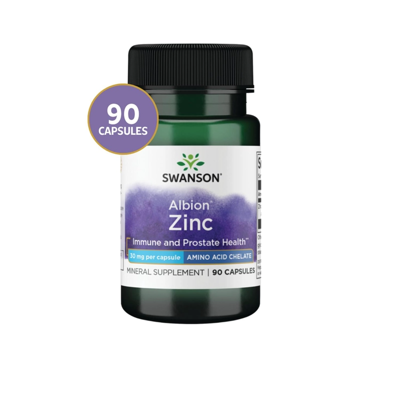 SWU065 ALBION ZINC 30 MG 90 CAPS - 1