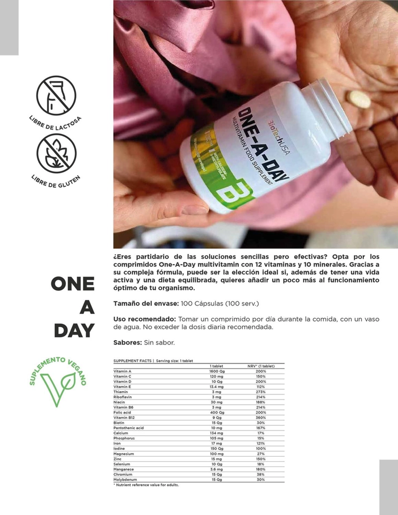 BIO ONE-A-DAY - 2