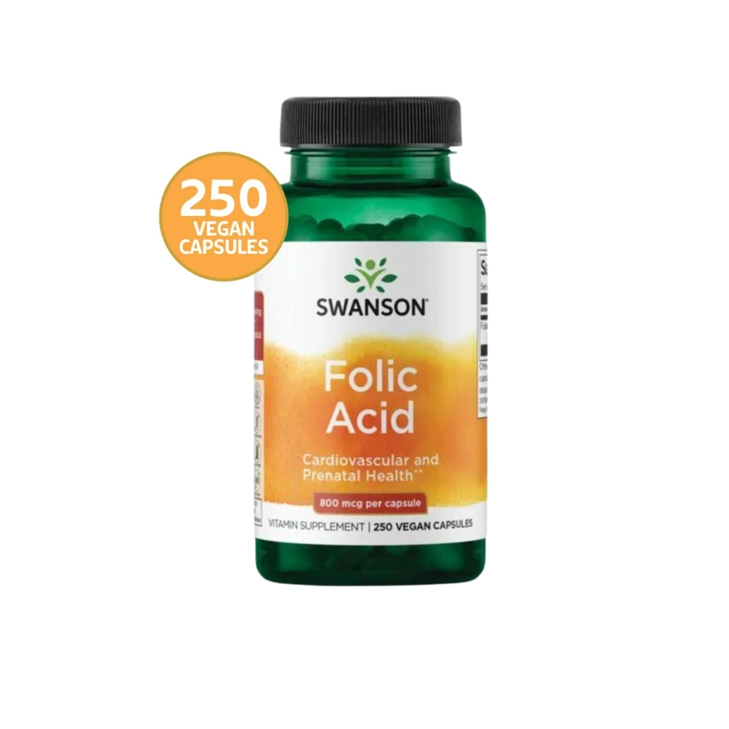 SW035 FOLIC ACID 800 MCG 250 CAPS - 1