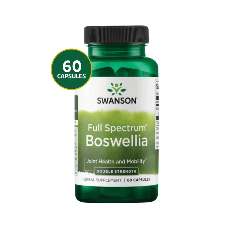 SWANSON FULL SPECTRUM BOSWELLIA 800MG 60 CAPS - 1