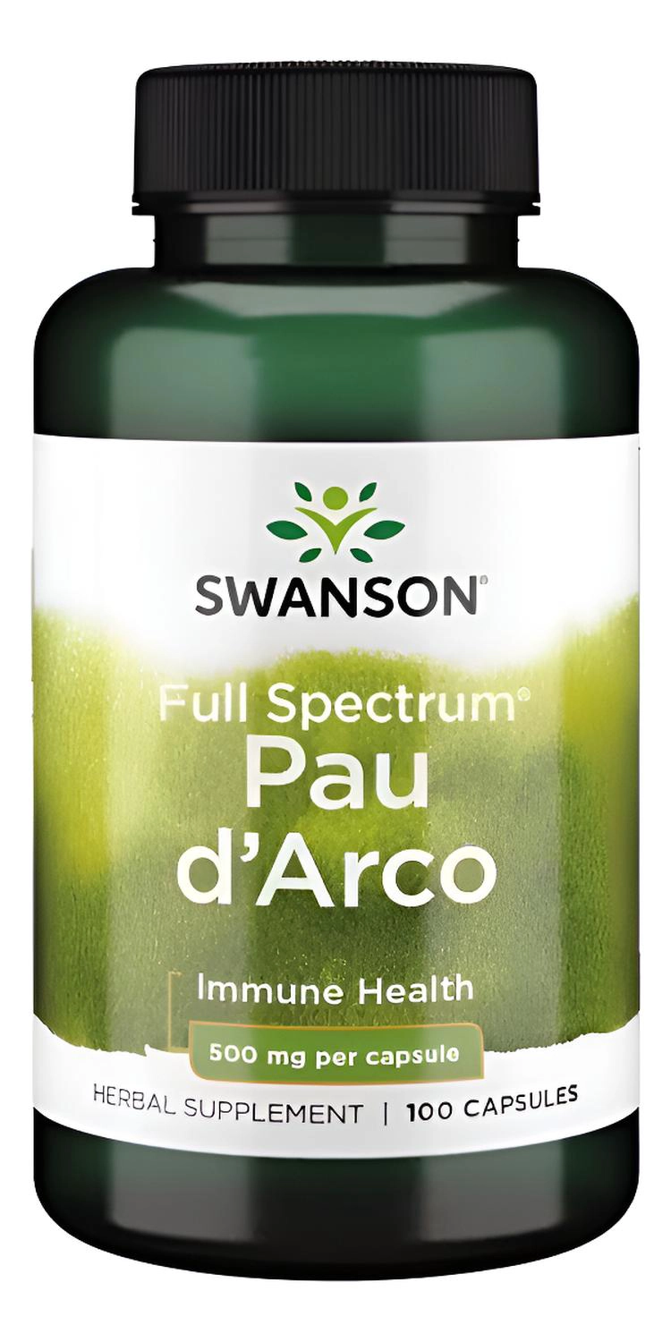 SW424 FULL SPECTRUM PAU DARCO 500 MG 100 CAPS - 1