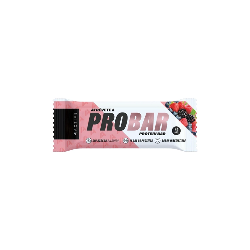 4ACTIVE PROBAR PROTEIN BAR 50G - 16 UNIDADES CHOCOLATE - 8