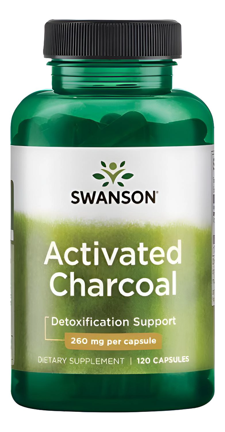 SW1355 ACTIVATED CHARCOAL 260 MG 120 CAPS - 1