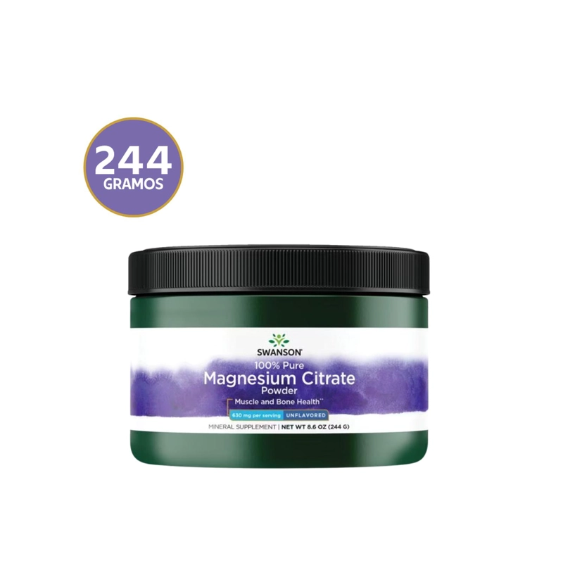 SW1754 100% PURE MAGNESIUM CITRATE POWDER - UNFLAVORED 630 MG 8.6 OZ PWDR - 2